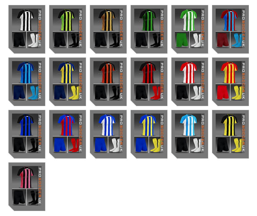 Cheap Kits Team Kits Discount Training Kit Packages Pro Soccer UK